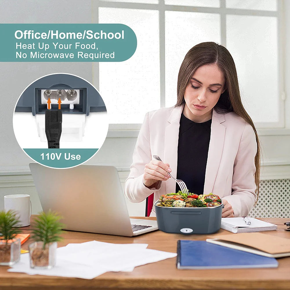 Stainless Steel Electric Lunch Box 60W